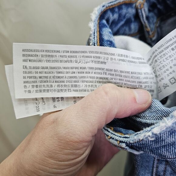 Abercrombie & Fitch The Skinny High Rise Curve Love Jeans Size 24/00 - Picture 14 of 14